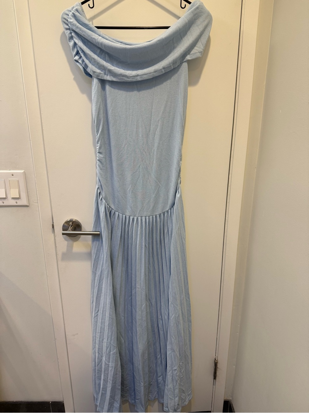 LIONESS Field Of Dreams Dress in Light Blue - Picture 3 of 5
